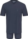 Ammann Pyjama Bio Herren-Shorty "EXTRA LIGHT COTTON" Single-Jersey Streifen