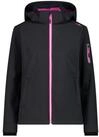 CMP Softshelljacke CMP Damen Softshelljacke Woman Jacket Zip Hood 39A5006