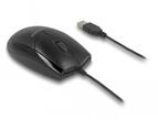 Delock Optische USB Desktop Maus Lautlos Maus