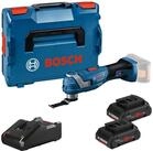 BOSCH Akku-Multifunktionswerkzeug Bosch Akku-Multi-Cutter GOP 18V-34 / 2x 4,0 Ah