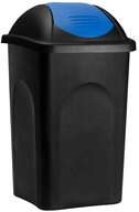 Stefanplast M&uuml;lleimer Push Can, 60 L Abfallbeh&auml;lter 68x41x41cm Papierkorb