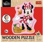Trefl Puzzle Holz Puzzle Junior 50 - Minnie Mouse, Puzzleteile