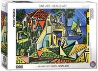 EUROGRAPHICS Puzzle Mittelmeer-Landschaftspuzzle 1000 Teile, Puzzleteile
