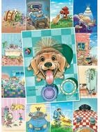 EUROGRAPHICS Puzzle Dog Life Puzzle XL 500 Teile, Puzzleteile