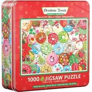EUROGRAPHICS Puzzle Puzzle in Blechdose Weihnachtsdonuts 1000 Teile, Puzzleteile