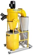 BAMATO Absauganlage ABZ-1800 Y-Adapter Zyklonabsaugung 230V Reinluft-Absaugung