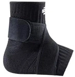 Bauerfeind Fu&szlig;gelenkbandage Sports Ankle Support, schwarz, links schwarz XXL