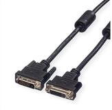 VALUE Verl&auml;ngerungskabel DVI, DVI ST-BU Audio- & Video-Kabel, DVI-D 24+1,...