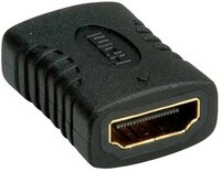 VALUE Value 12.99.3151 Adapter [1x HDMI-Buchse - 1x HDMI-Buchse] Schwarz TV-Adapter