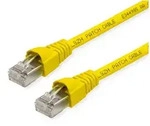 Teleg&auml;rtner Patchkabel S/FTP, Cat.6A LAN-Kabel, RJ-45 M&auml;nnlich (Stecker),...