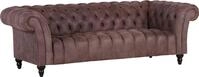 Gutmann Factory Big-Sofa Amazonas, Sofa mit Anilinleder-Bezug, Breite 230 cm,