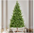 tectake K&uuml;nstlicher Weihnachtsbaum K&uuml;nstlicher Christbaum Blitzen in Gr&uuml;n...