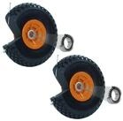 TRUTZHOLM Sackkarren-Rad 2xPU-Rad 260x85 mm versetzte Nabe &Oslash; 20 mm orange...