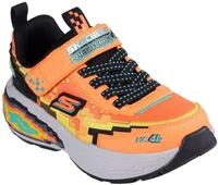 Skechers MEGA-CRAFT 4K Sneaker, Klettschuh im coolen Pixel-Look, Gr&ouml;&szlig;enschablone