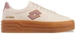 Sneaker LOTTO, Damen, Gr. 36, wei&szlig; (sanftes wei&szlig;, dunkelrose), Synthetik,