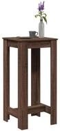vidaXL Bartisch, Bartisch Braun Eichen-Optik 51x50x103,5 cm Holzwerkstoff