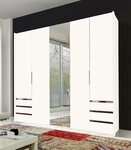 Wimex Kleiderschrank Level by fresh to go mit Spiegelt&uuml;ren und Schubladen