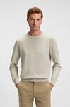 Strickpullover BOSS ORANGE "Kanovano Cotton Cashmere", Herren, Gr. M, beige...