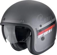 Scorpion Exo Motorradhelm Belfast Evo Adonis Jethelm, integriertes Sonnenvisier