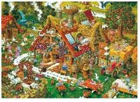 HEYE Puzzle Puzzle Cartoon Classics: Happy Farm 1000 Teile, Puzzleteile
