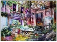 HEYE Puzzle Puzzle In,Outside: Escape 1000 Teile, Puzzleteile