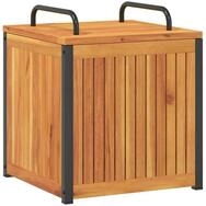 vidaXL Gartenbox Gartenbox 45x45x45/53 cm Massivholz und Stahl