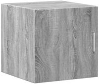 vidaXL H&auml;ngeschrank Wandschrank Grau Sonoma 40x42,5x40 cm Holzwerkstoff (1-St)