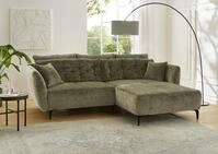 Jockenh&ouml;fer Gruppe Ecksofa Salo L-Form, B: 251 cm, im Retrolook mit...