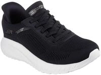 Slip-On Sneaker SKECHERS "BOBS SQUAD CHAOS-CURRENT MUSE", Damen, Gr. 35, schwarz