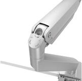 FELLOWES Monitor-Halterung Monitorarm Eppa Crossbar silber 8 kg mit Tischklemme