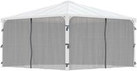 Palram - Canopia Pavillonseitenteil Gazebo-Gartengitter-Kit, 436x212 cm, mit