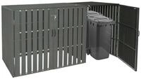MCW M&uuml;lltonnenbox MCW-J28-1-2-E (1 St), Geeignet f&uuml;r zwei normale oder eine...