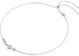 Swarovski Collier Swarovski Damen-Kette Metall 4 Swarovski-Kristall