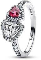 Pandora Fingerring PANDORA Timeless Herzring f&uuml;r Damen, Sterlingsilber,...
