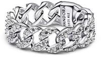 Pandora Silberring 193557C01, Kettenring f&uuml;r Damen Silber Pav&eacute;