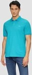 s.Oliver Kurzarmshirt Polo-Shirt Poloshirt aus Baumwollpiqu&eacute;