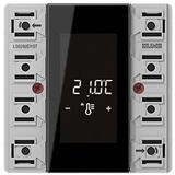 JUNG Elektroauto-Ladestation Jung KNX Komp.-Raumcontr.-Modul LS 5292 D1 ST