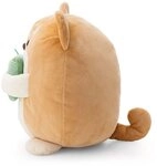 Nici Pl&uuml;schfigur Nici 61158 Kuscheltier Hund Hiro 27cm mit Bubble Tea