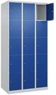 C+P Spind C+P Schlie&szlig;fachschrank Classic PLUS, 3 Abteile, 1850x900x500mm,...