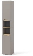 Vicco Hochschrank Marelle, Greige/Artisan-Eiche, 30 x 180 cm mit T&uuml;ren, und...