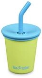Klean Kanteen Trinkflasche Kid Kanteen&reg;Kid Steel Cup (Kid Straw Lid) JP Juicy Pear