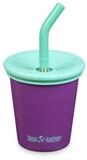 Klean Kanteen Trinkflasche 296ml Kid Kanteen&reg;Kid Steel Cup (Kid Straw Lid)-