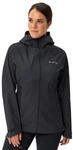 Regenjacke VAUDE "WOMEN'S SIMONY 2,5L JACKET V", Damen, Gr. 34, schwarz, Web,
