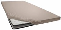 Estella Spannbettlaken Jersey Topper aus Baumwolle mit Elasthan, Jersey,...