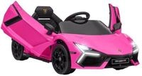AIYAPLAY Elektro-Kinderauto 12V, mit 2,4G Fernbedienung, Musik, Leuchte,