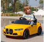AIYAPLAY Elektro-Kinderauto BMW M4 lizenziertes Elektroauto f&uuml;r Kinder mit...