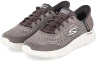 Skechers Skechers Slip On Sneaker 216505 BRN Herren Textil taupe Slipper