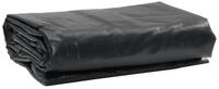 vidaXL Schutzplane Abdeckplane Schwarz 1,5x2,5 m 650 g/m&sup2; (1-St)