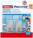 tesa Klebehaken Powerstrips Haken, Dekoration, Waschlappen, Leinw&auml;nde, Bilder,