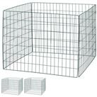relaxdays Komposter Metall 3er Set, BxTxH: 90x90x70 cm
